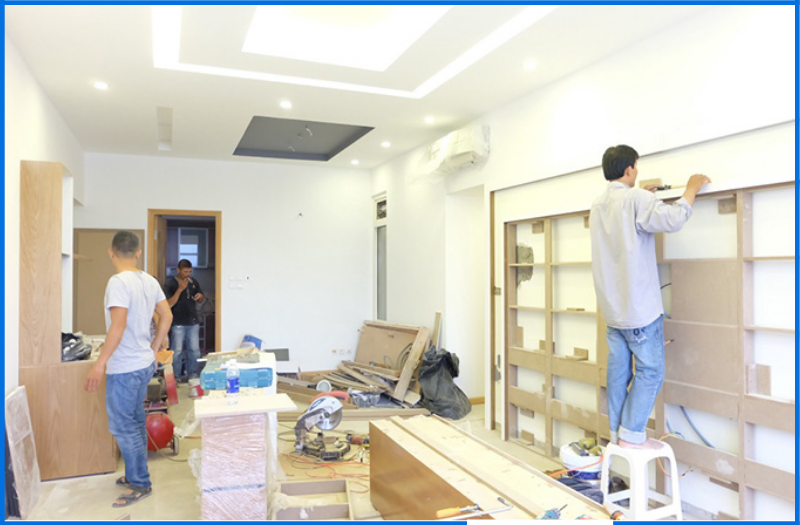 Sửa chữa căn hộ chung cư giá rẻ tại TPHCM