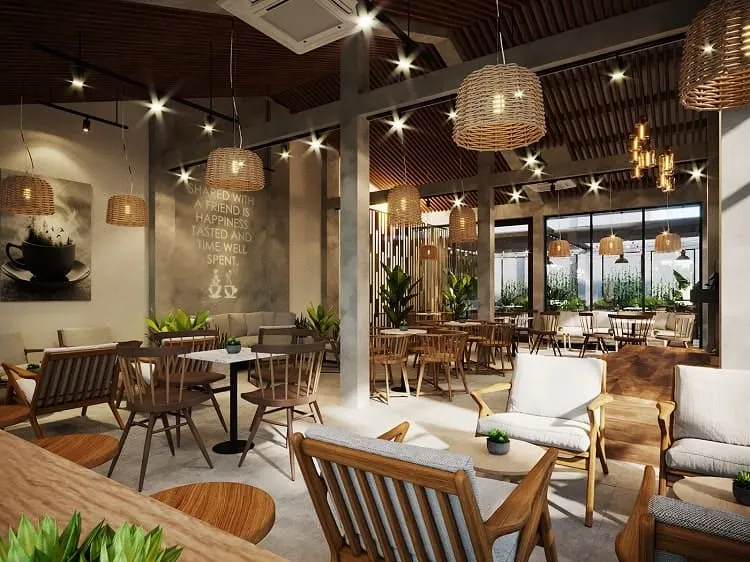 Dịch vụ thiết kế nâng cấp quán cafe trà sữa tại Hà Nội
